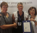 Selina McGarrigle with Glenys Smith and Fotina Hardy